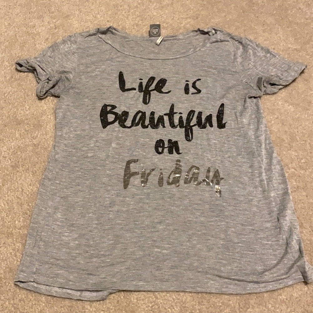 👗 BOGO Life is Beautiful on Friday t-shirt